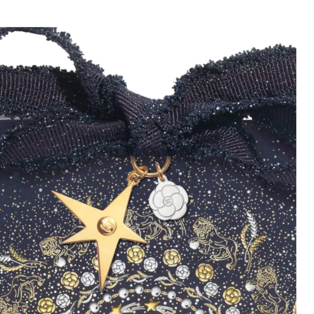Chanel Gold Comet and Silver Camellia Charm 2025 Edition